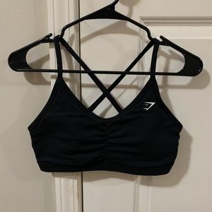 Black Gymshark Sports Bra